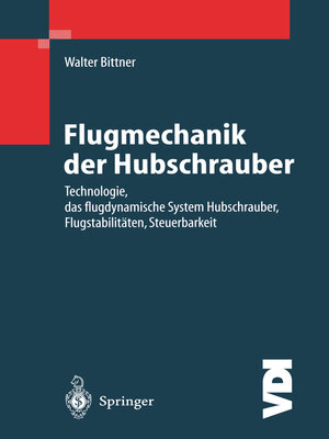 cover image of Flugmechanik der Hubschrauber